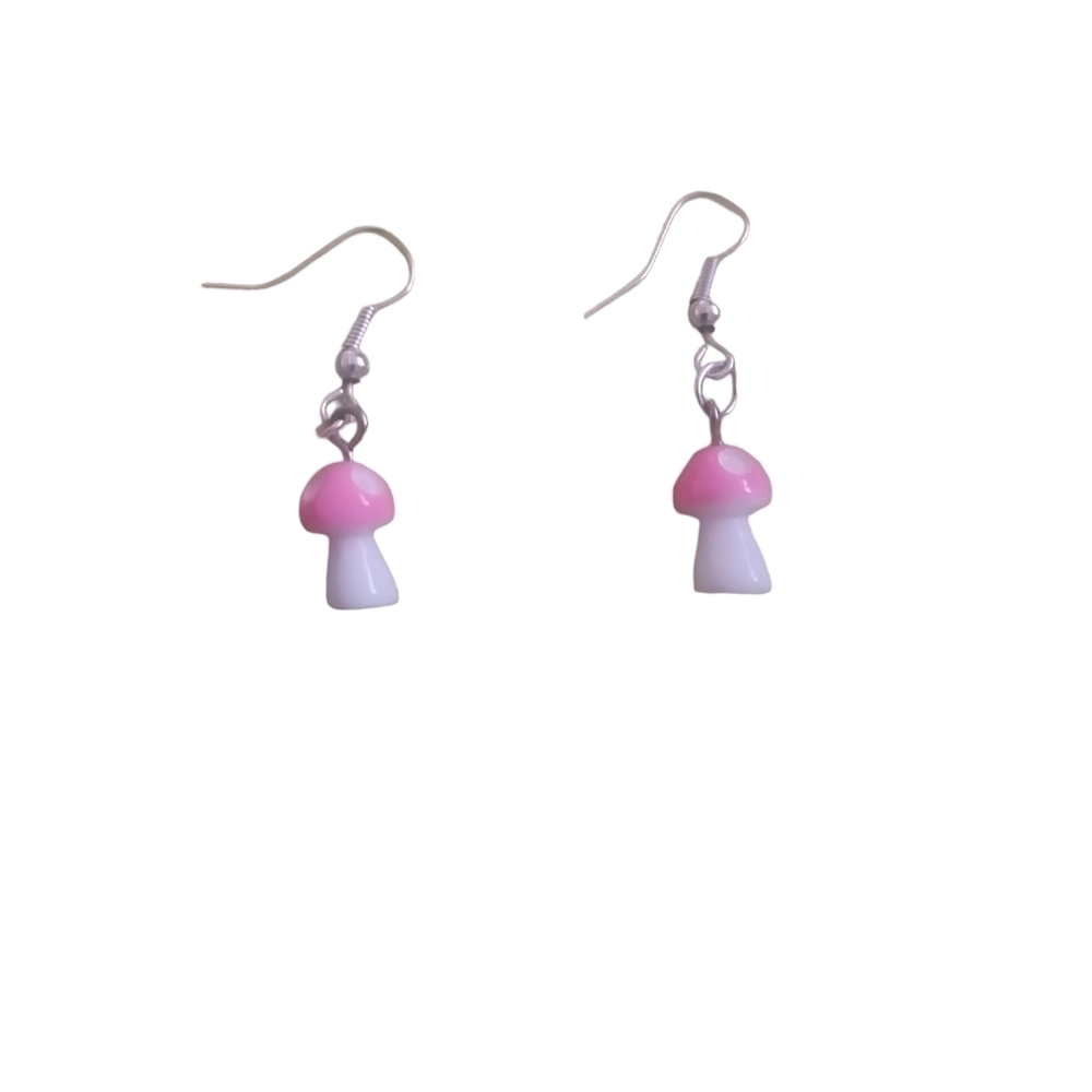 Handmade mushroom Earrings